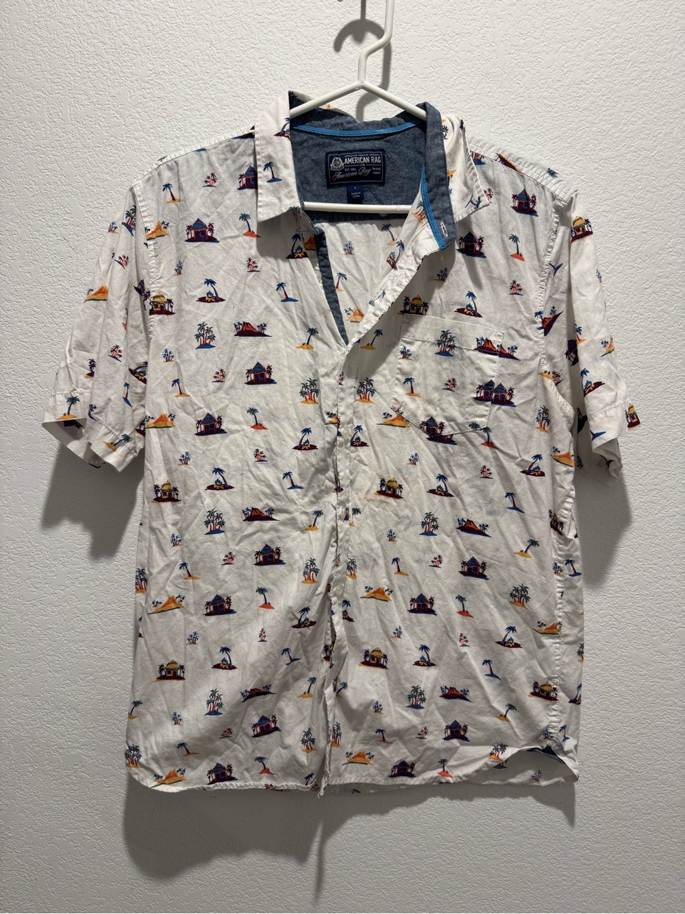 American Rag mens button down size L